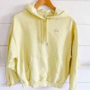 Alo Hoodie - Yellow, XS - Used, check picture for small stain